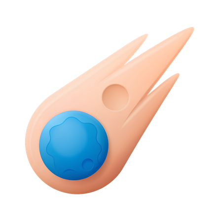 Comet  3D Icon