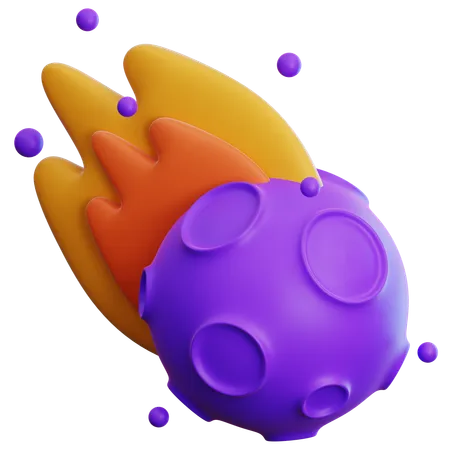 Comet  3D Icon