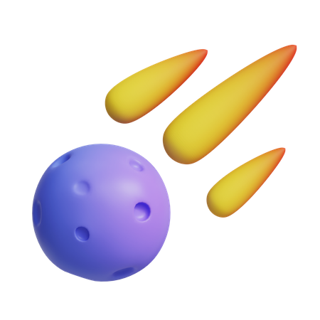 Comet  3D Icon