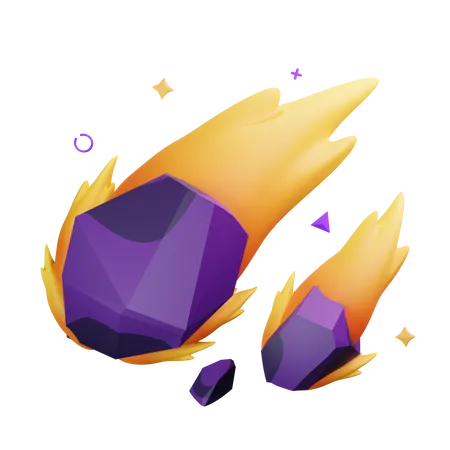 Comet  3D Icon