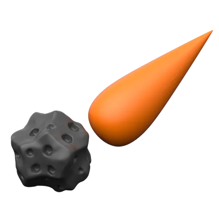 Comet  3D Icon