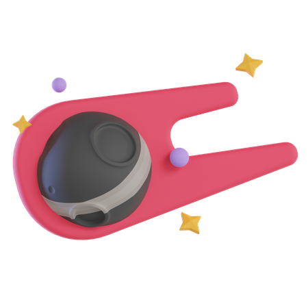 Comet  3D Icon