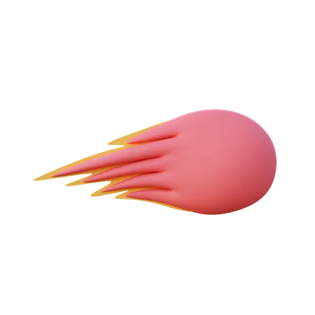 Comet  3D Illustration