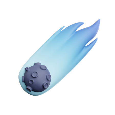 Comet 3D Icon