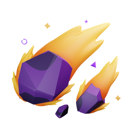 Comet  3D Icon