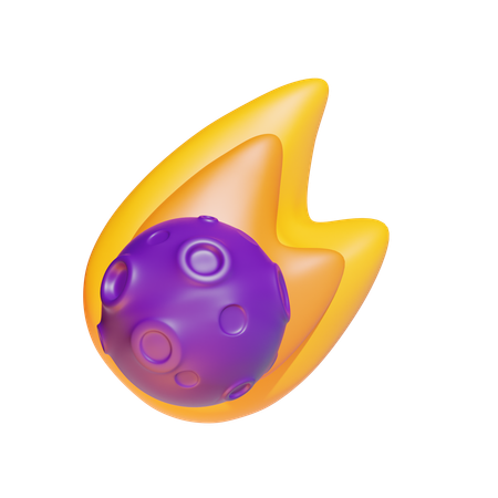 Cometa  3D Icon