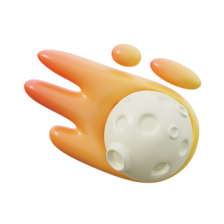 Cometa  3D Icon