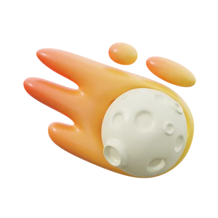 Cometa  3D Icon