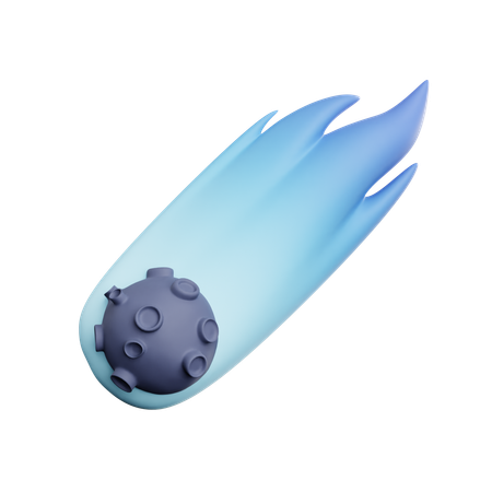 Cometa  3D Icon