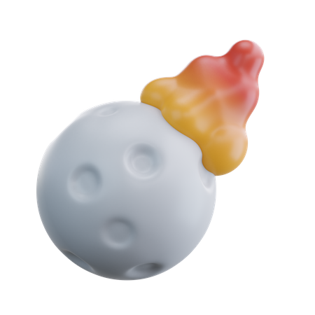 Cometa  3D Icon