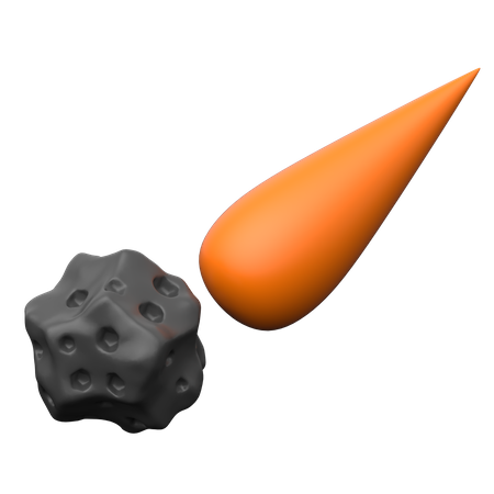 Cometa  3D Icon