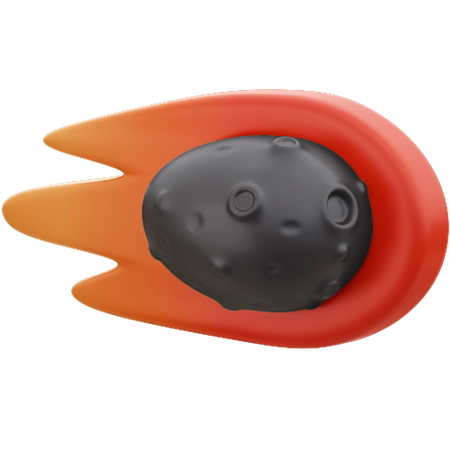 Comète  3D Icon