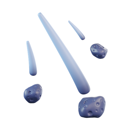 Comète  3D Icon