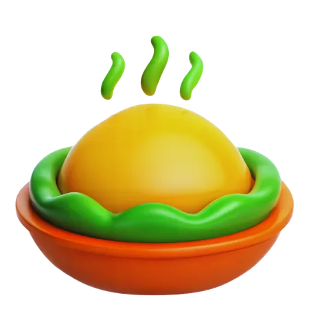 Comida caliente  3D Icon