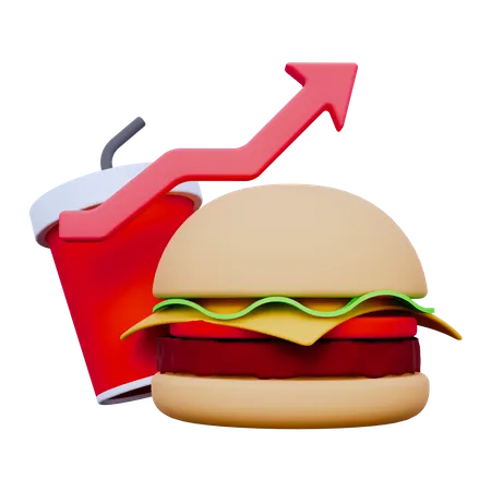 Comida cara  3D Icon