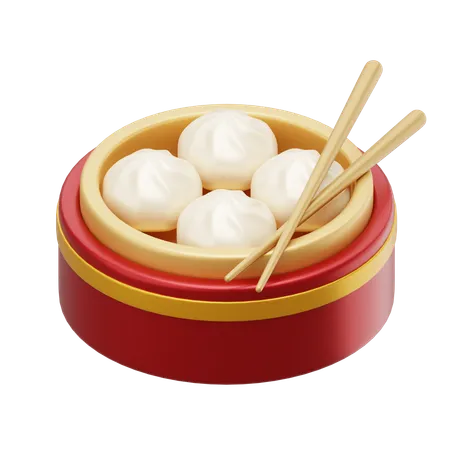 Comida china  3D Icon