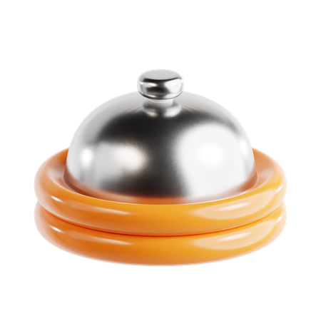 Cloche de comida  3D Icon