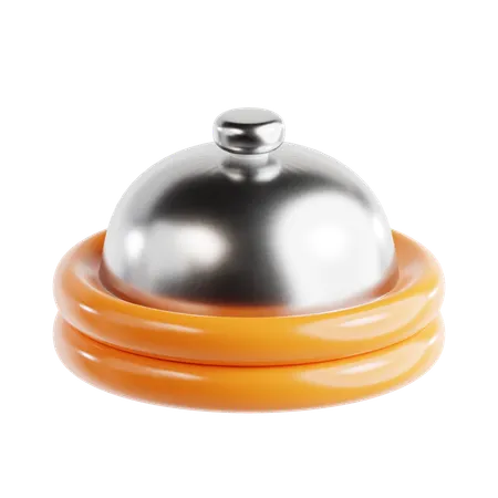 Cloche de comida  3D Icon