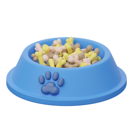 Comida de cão  3D Icon