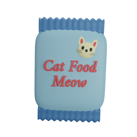 Comida de gato  3D Icon