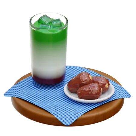 Comida do Ramadã  3D Icon