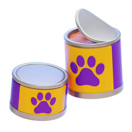 Comida enlatada  3D Icon