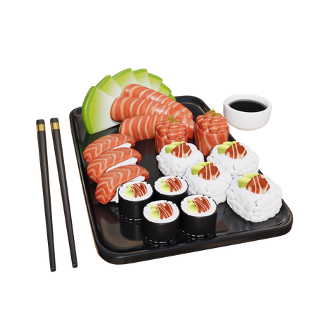 Comida Japonesa  3D Icon