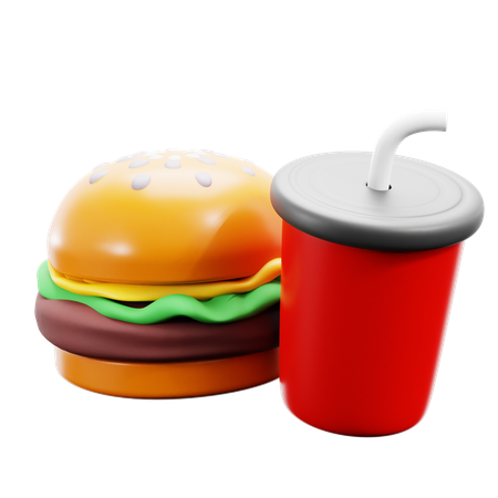 Junk food  3D Icon