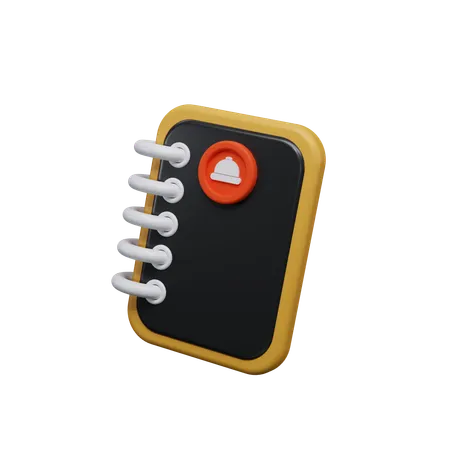 Cardápio  3D Icon