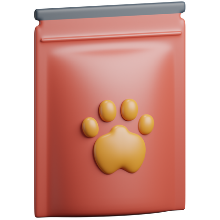 Comida para animais de estimação  3D Icon