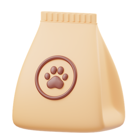 Comida para animais de estimação  3D Icon
