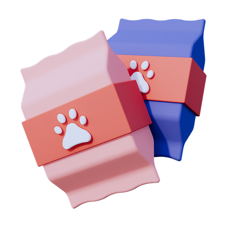 Comida para animais de estimação  3D Icon