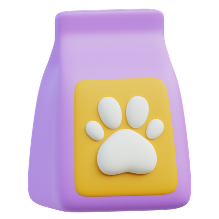 Comida para animais de estimação  3D Icon