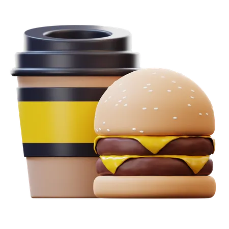 Comida para llevar  3D Icon