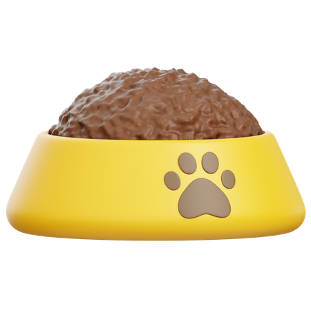 Alimentos para mascotas  3D Icon