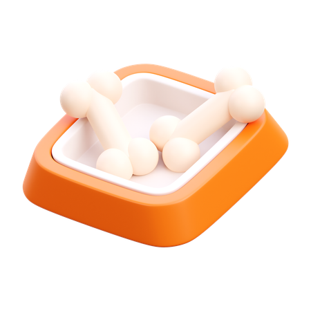 Comida de perro  3D Icon