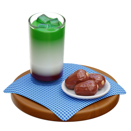 Comida de Ramadán  3D Icon