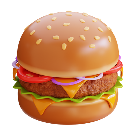 Comida rápida  3D Icon