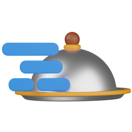 Entrega de comida rápida  3D Icon