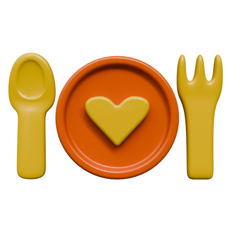 Comida saludable  3D Icon