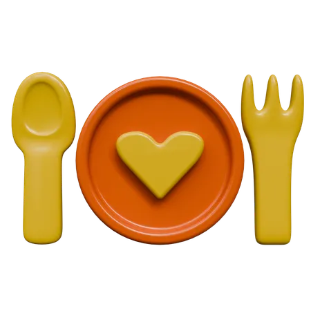 Comida saludable  3D Icon