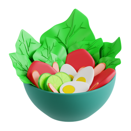 Comida sana  3D Icon