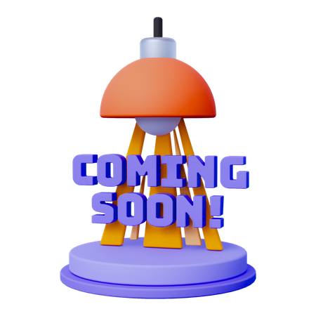 Coming Soon  3D Icon