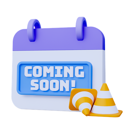 Coming Soon  3D Icon