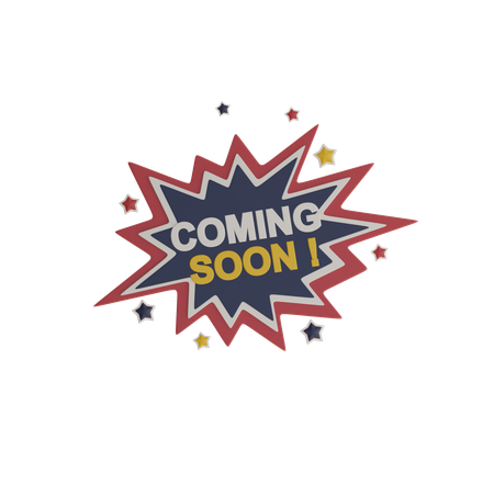Coming Soon  3D Icon