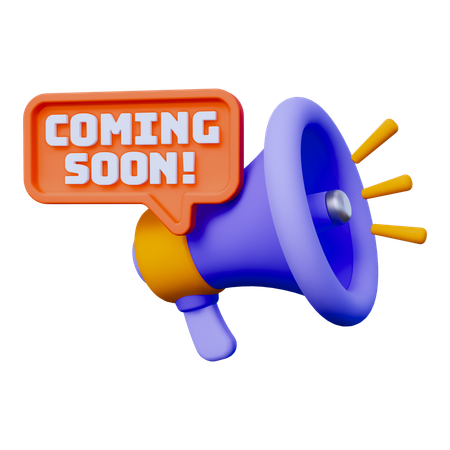 Coming Soon  3D Icon