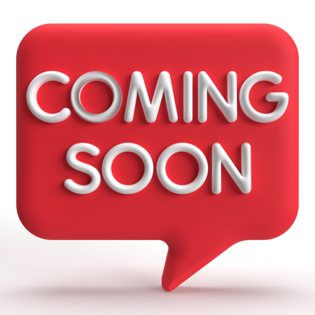 Coming Soon  3D Icon
