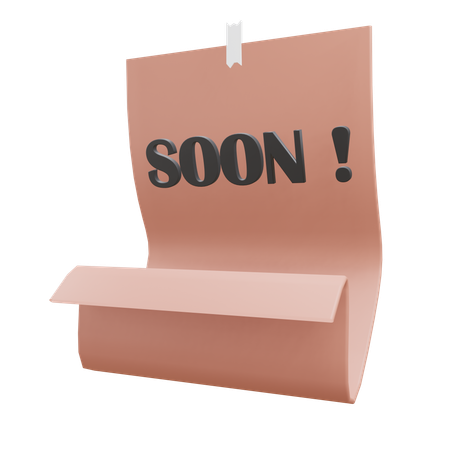 Coming Up  3D Icon