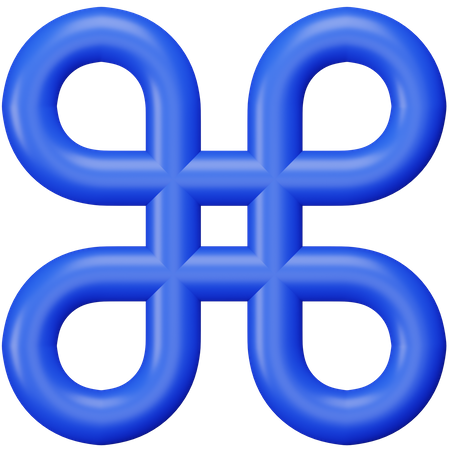 Command  3D Icon