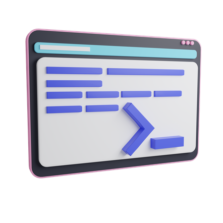 Command Window  3D Icon